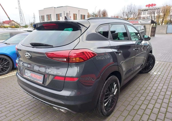 Hyundai Tucson cena 98900 przebieg: 33400, rok produkcji 2020 z Józefów małe 407